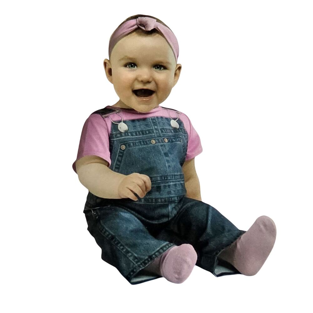 Rubies Ms Rachel Infant Costume Jumpsuit Headband Set 12-18 Months NWT Halloween